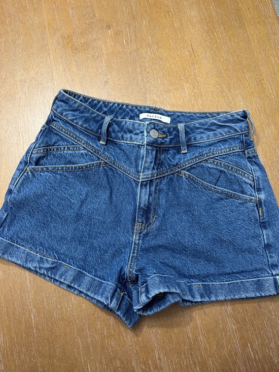 PacSun Pants - PacSun High-Waist Indigo Denim Shorts